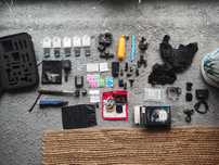 Kamera GoPro HERO 8 Black + MEGA zestaw akcesoriów + 5 baterii