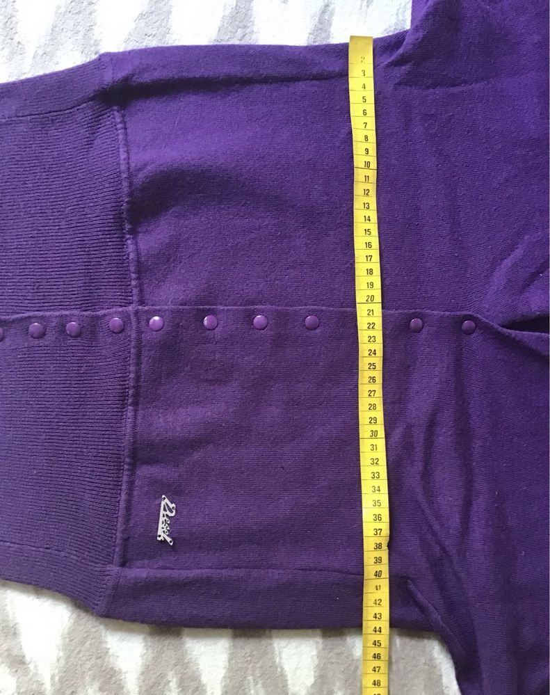Fajny sweter napy kimono Akryl. Diesel