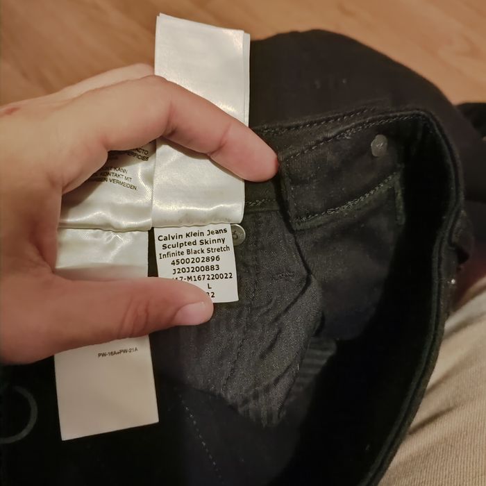 Spodnie jeansowe Calvin Klein