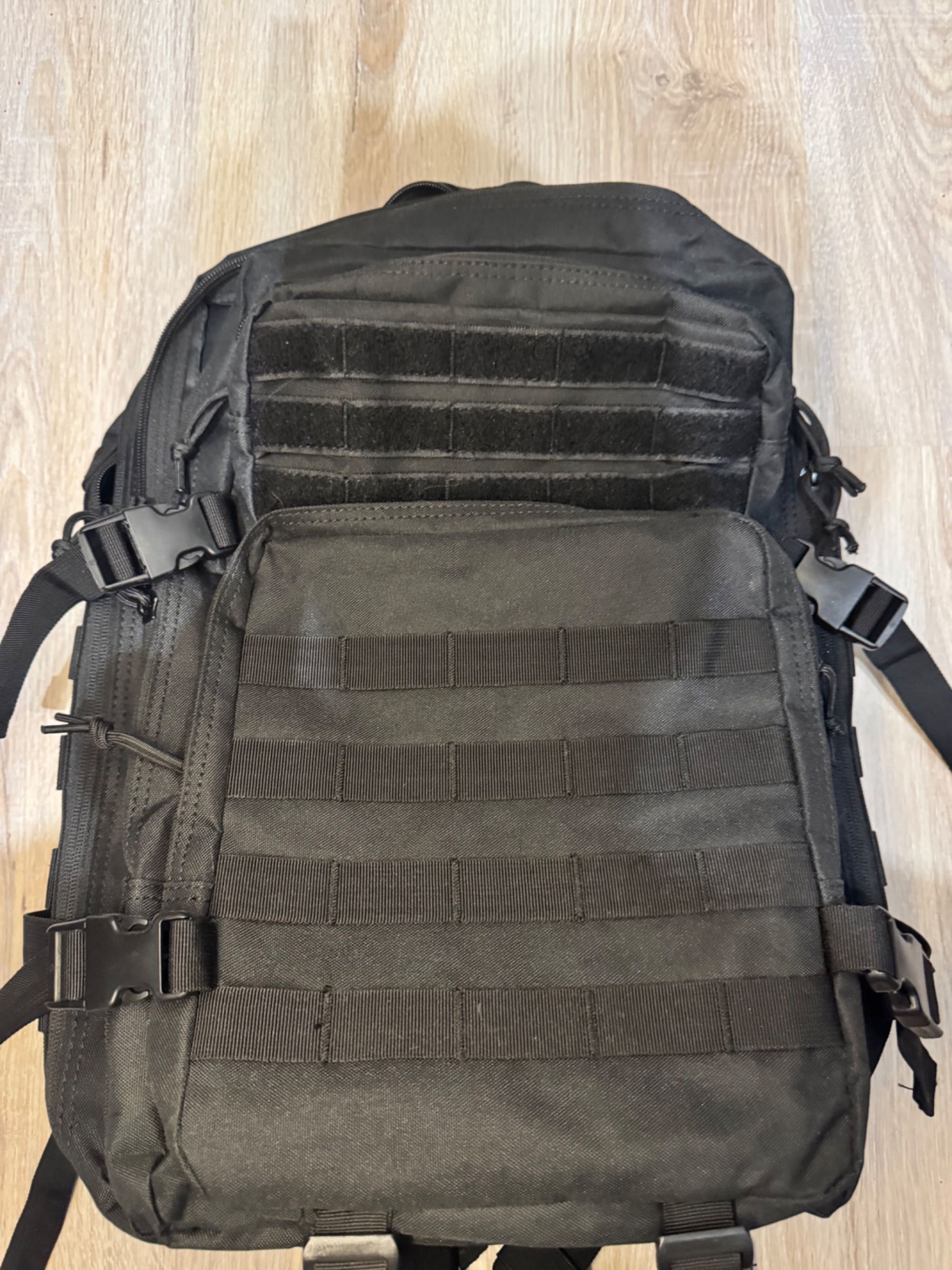 Plecak taktyczny czarny 40l