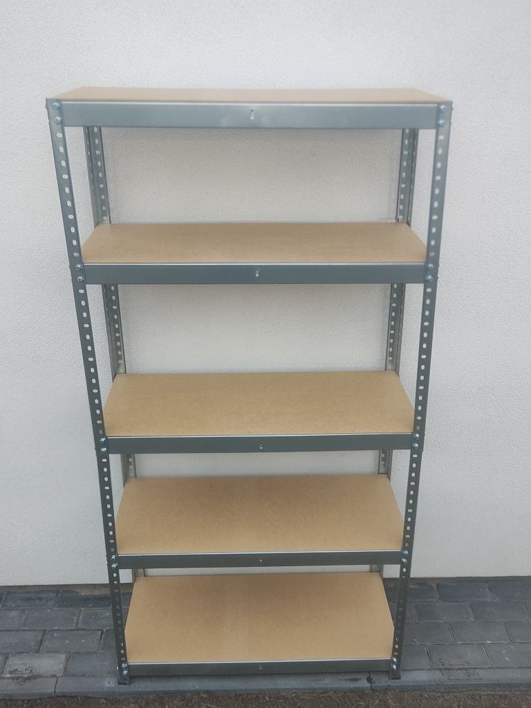 Regał Magazynowy Skręcany 180x90x40 cm 5P/200 kg Ocynk