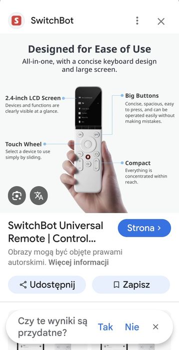 Sprzedam pilot SwitchBot