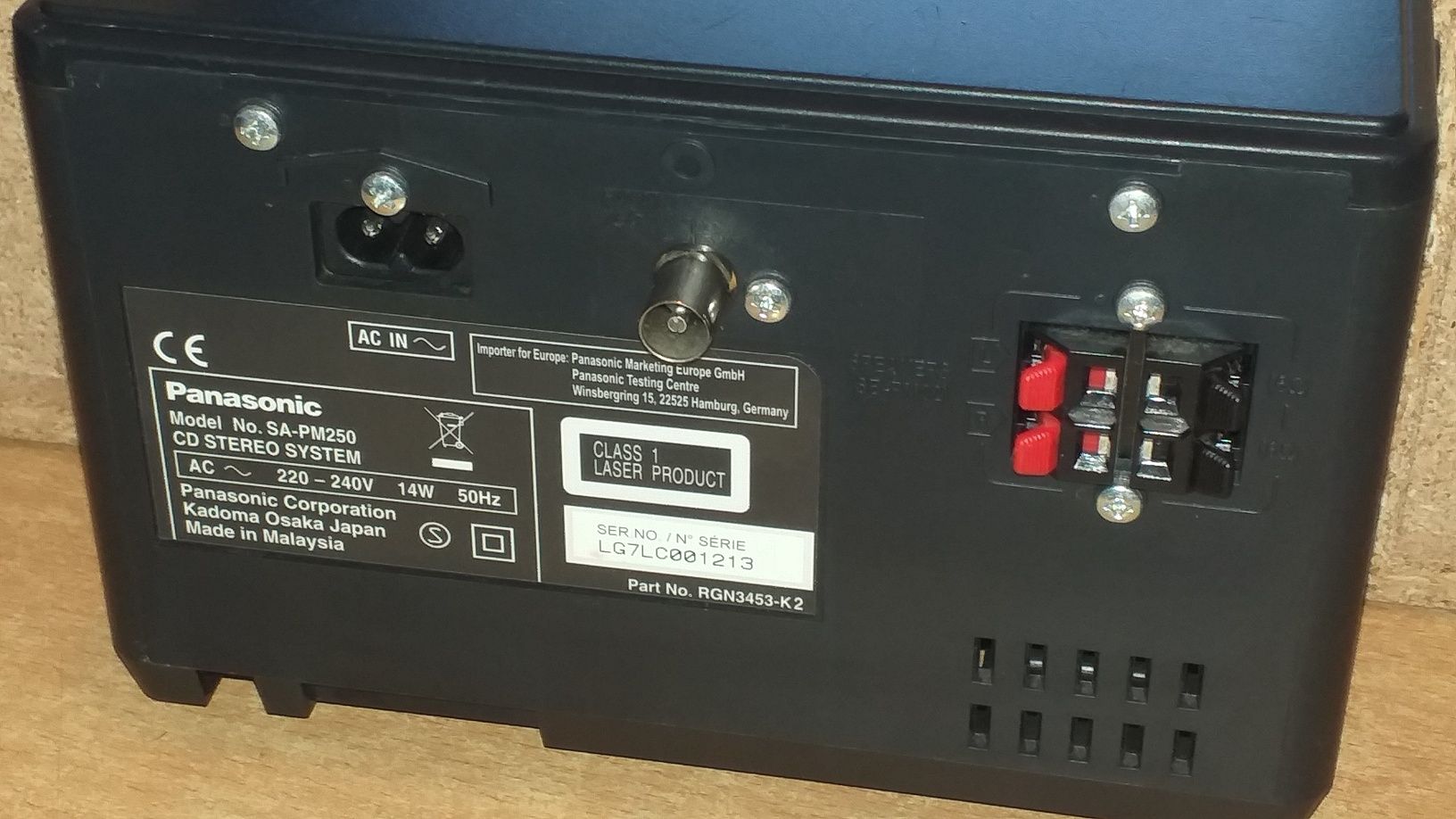 Mini wieża Panasonic SA-PM250