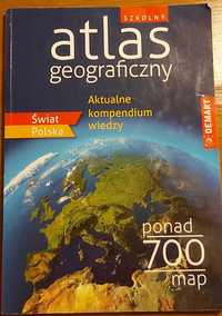 atlas geograficzny Demart Polska i Świat