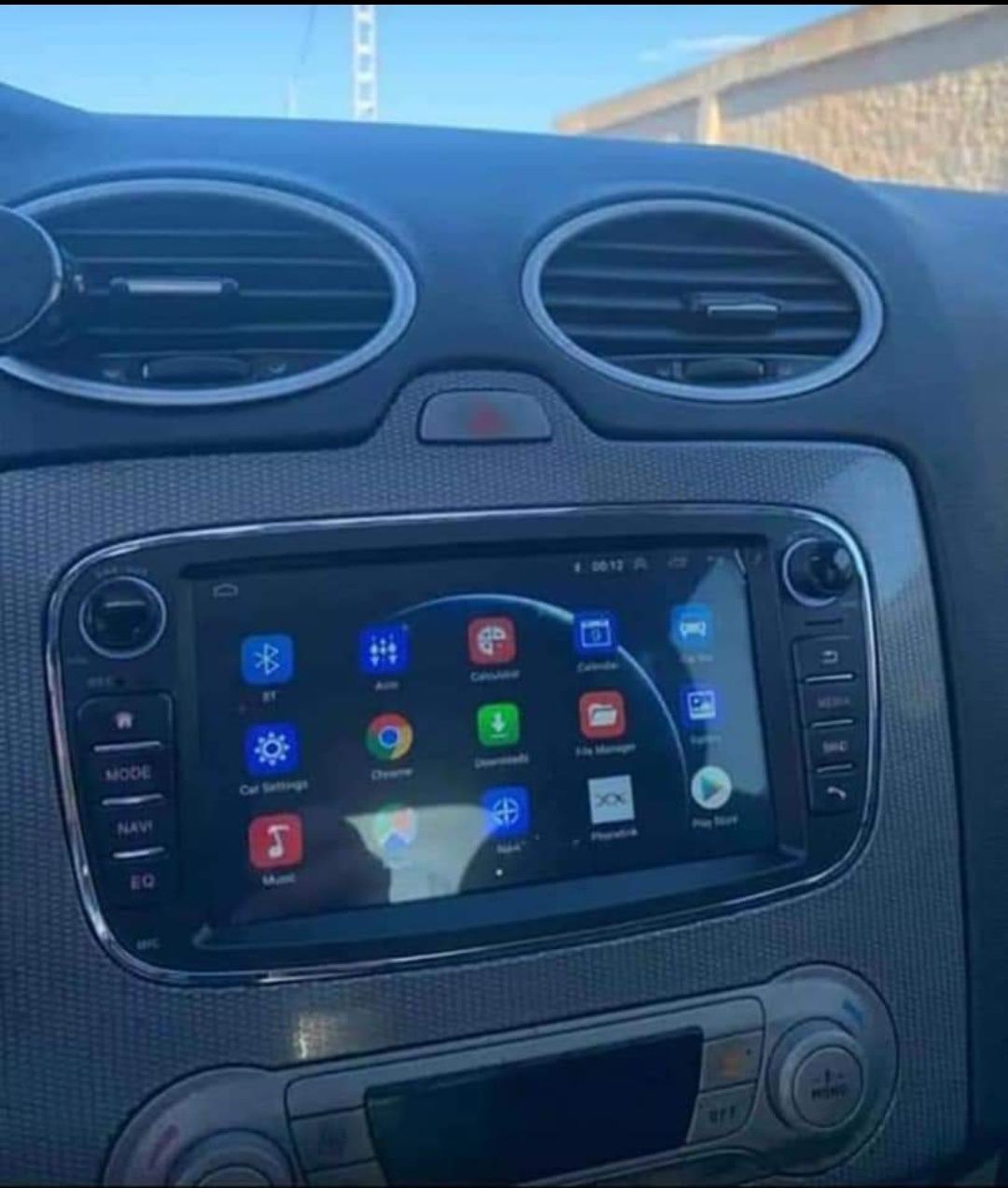 Rádio Android 13 com GPS Ford Focus/ Ford S-max /Mondeo/ Galaxy (Artig