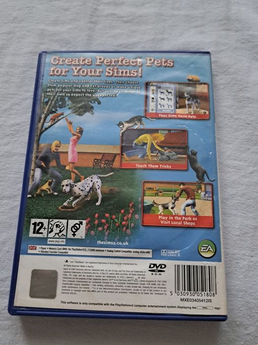 PS2 The Sims 2 Pets