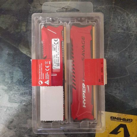 Память для ПК Kingston HyperX Savage DDR3 1600MHz 8Gb (2x4GB)