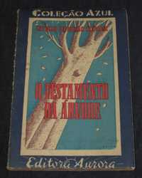Livro O Testamento da Árvore Catullo da Paixão Cearense Colecção Azul