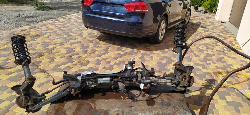 Поворотный кулак пассат б7 сша usa ступица цапфа рейка рулевая