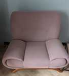 Zestaw wypoczynkowy retro (PRL) 2 fotele + rozkładana sofa stan bdb