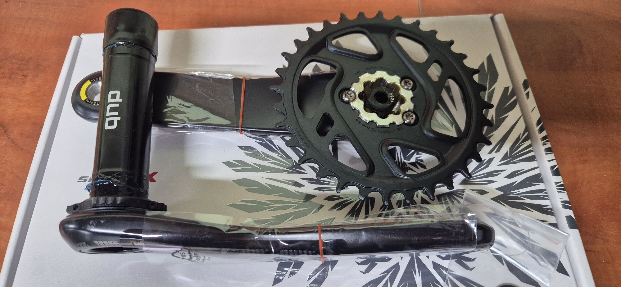 mechanizm korbowy SRAM AM FC GX1 C Eagle 8 DUB 175 LUNAR 32 pakiet