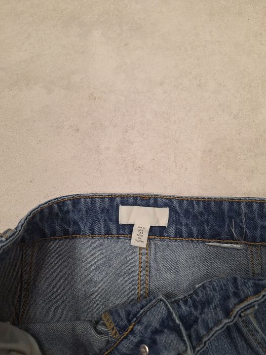 Spodnie Jeans z szerokimi nogawkami H&M