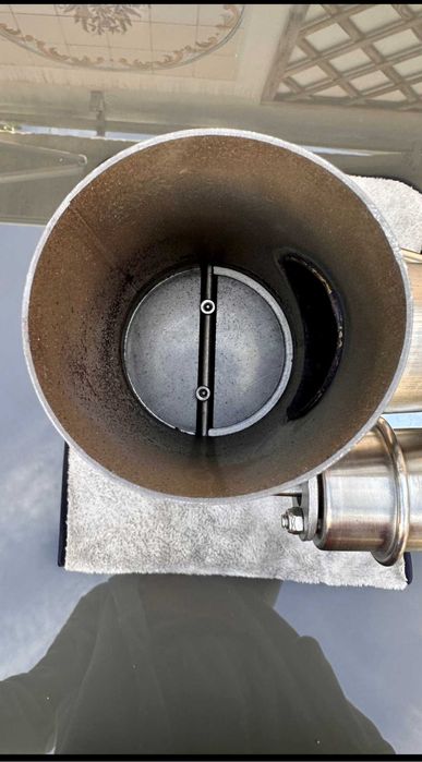 Valvetronic exhaust muffler