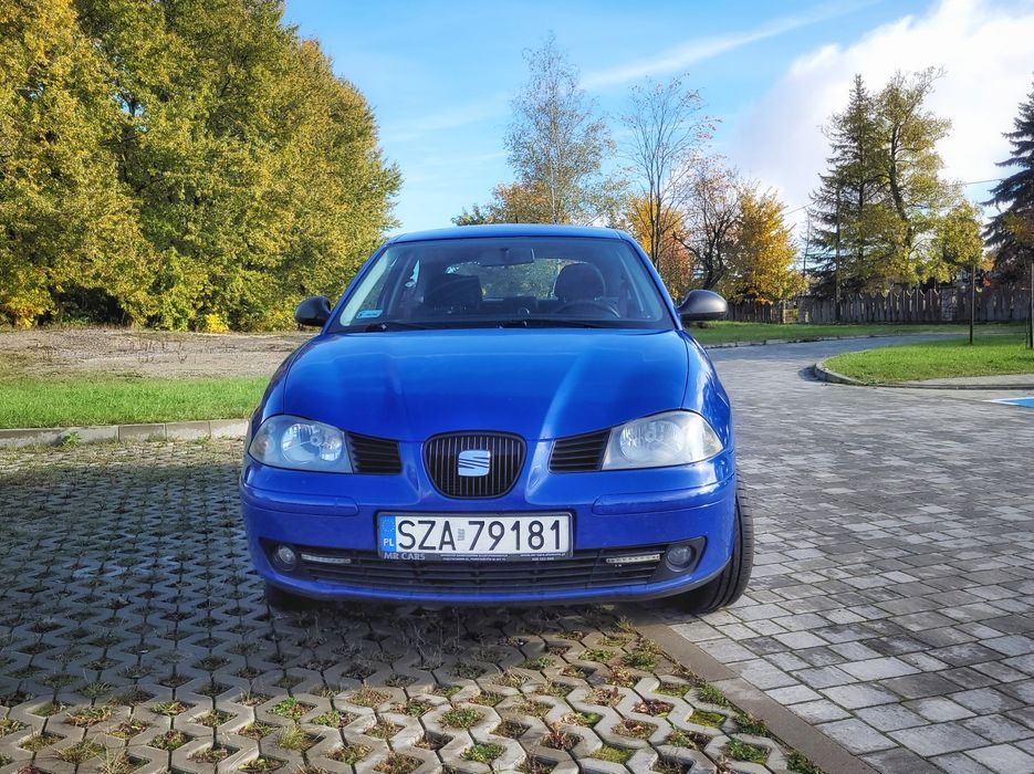 Seat Ibiza 1.4  + LPG, 2004 r. Prywatny właściciel. Dokum. serwis