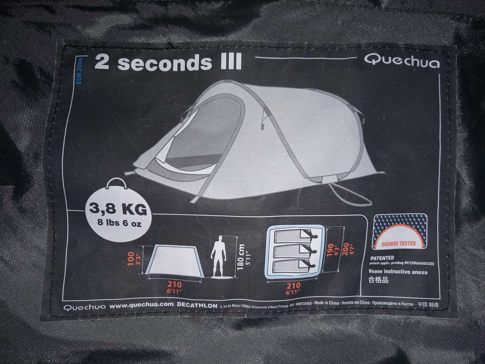 Tenda Quechua 3 pessoas