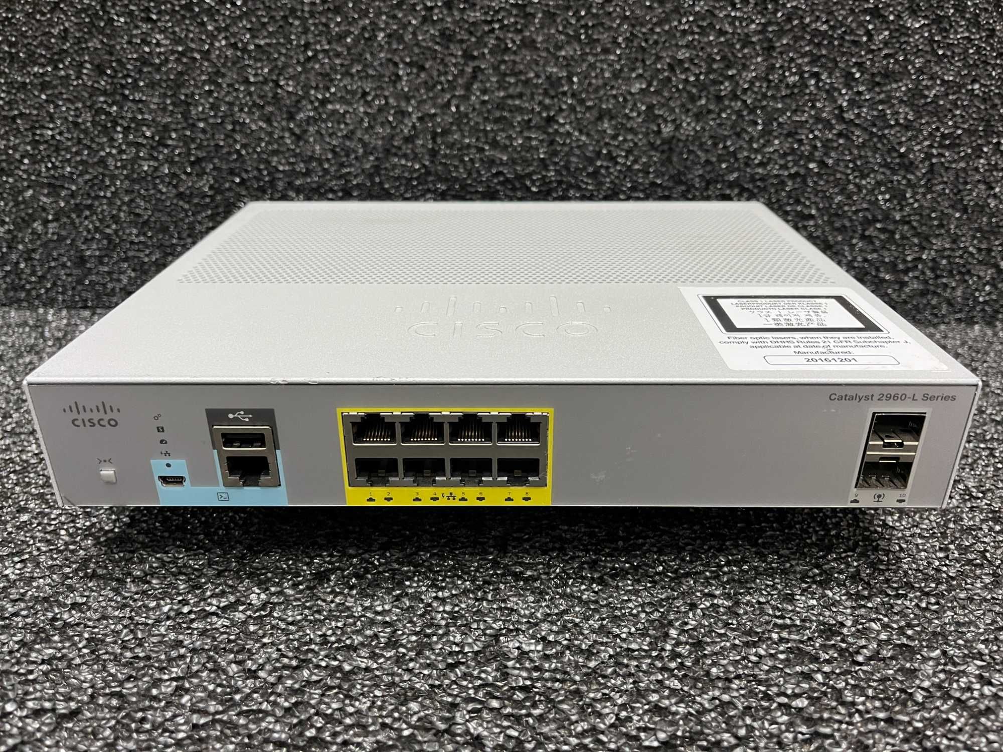 Комутатори Cisco WS-C2960L-8PS-LL - Юнісфера