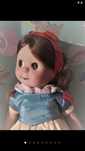 Boneca Googly em porcelana branca de neve