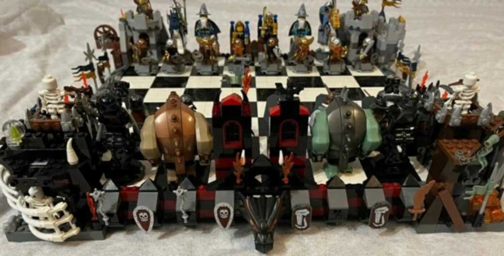Rzadkość Lego 852293 CastleGiant Chess Set 2008 – Graal kolekcjonerów