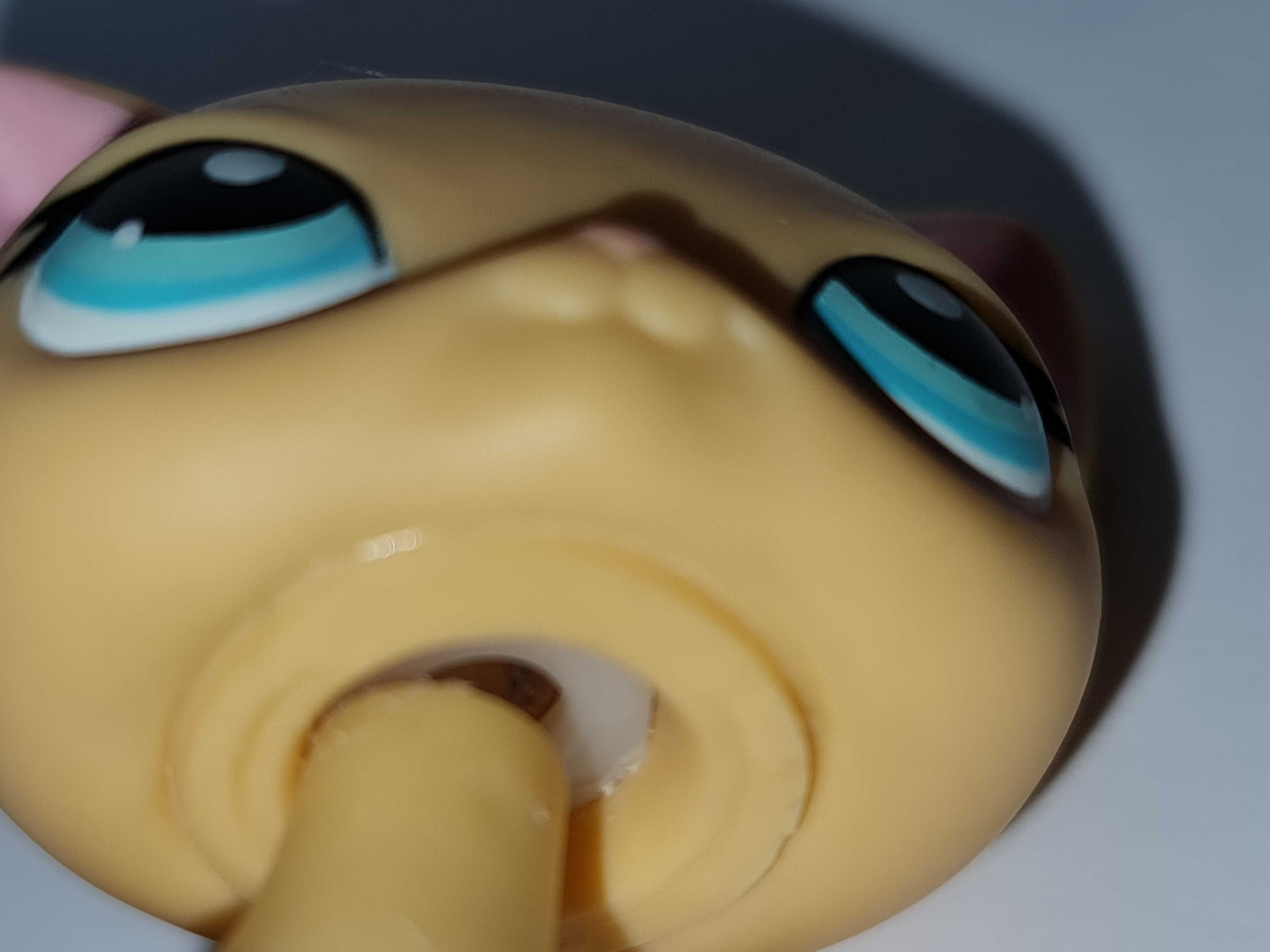 Oryginalny żółty kot kotek Littlest Pet Shop shorthair #339 Brooke LPS