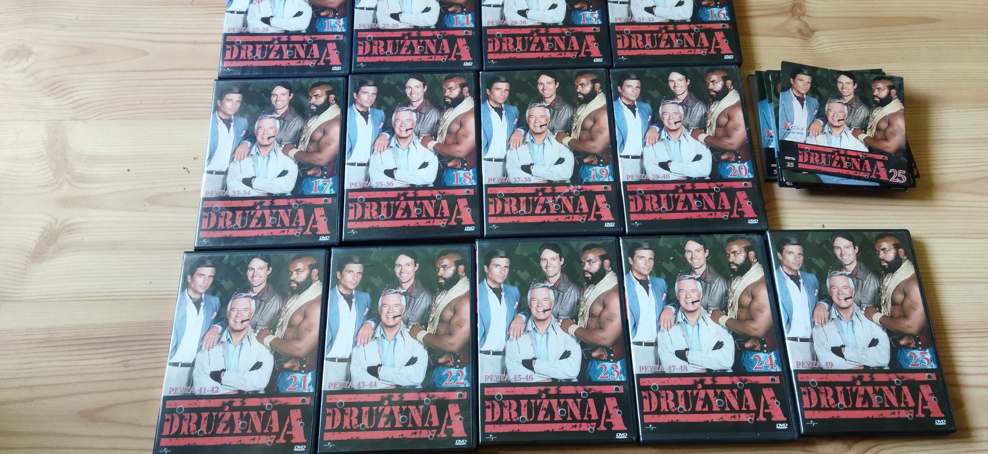 Drużyna A kolekcja serial