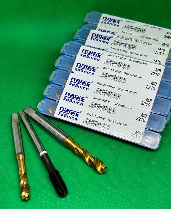 Метчики M4-M36 от 240 грн | Narex, Promat, Format, Guhring | Новые |