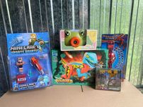 10 zabawek dla chłopca Figurki Klocki Minecraft Spiderman Avengers