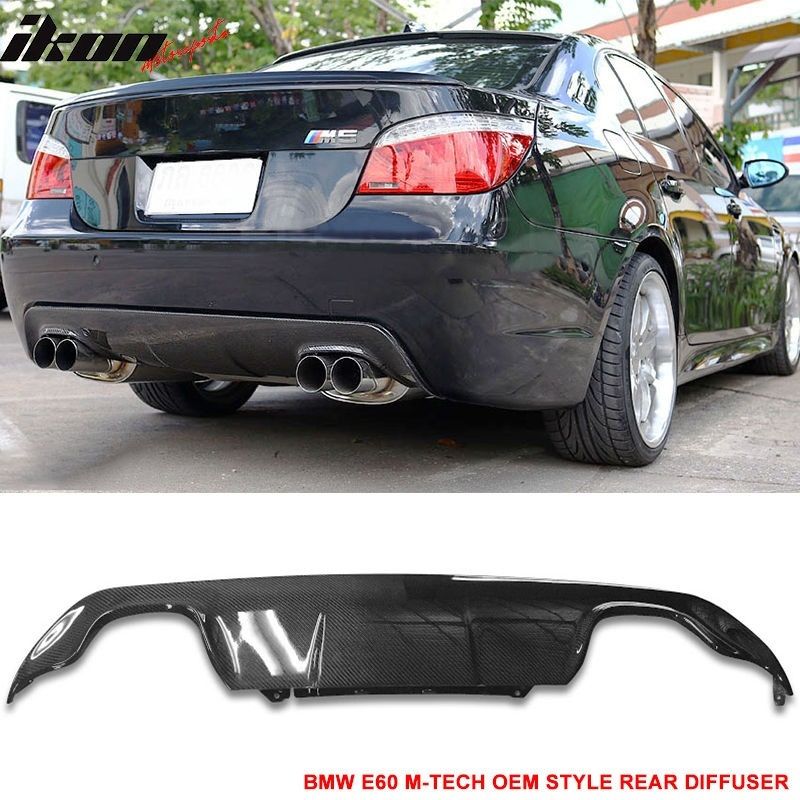 SPOILER DIFUSOR ESCAPE TRASEIRO BMW SÉRIE 5 E60 E61 M5 M Performance