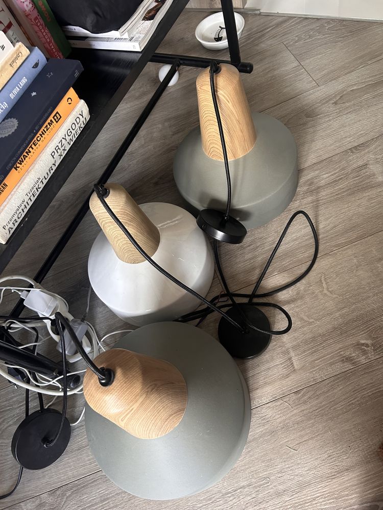 Lampy betonowe 3szt - 2xszara i 1xbiała ala sklum
