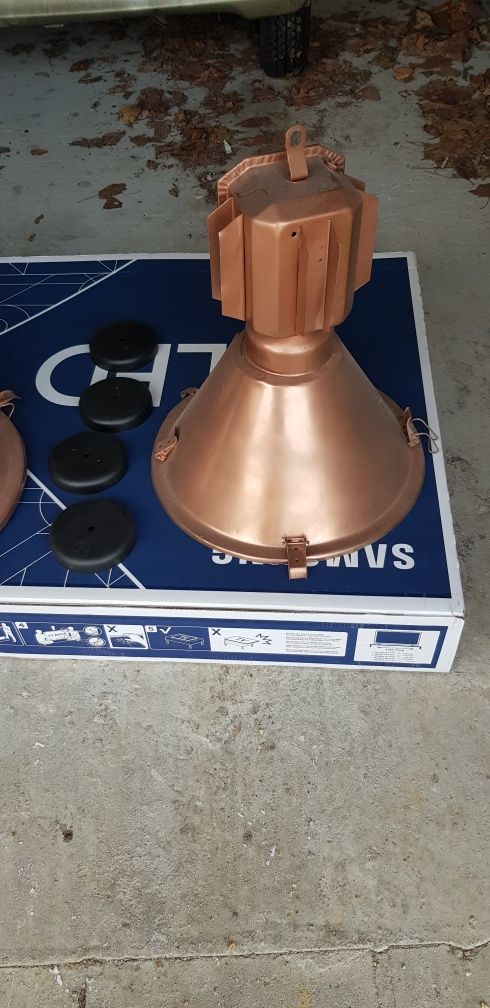 Lampa przemysłowa industrialna prl loft vintage
