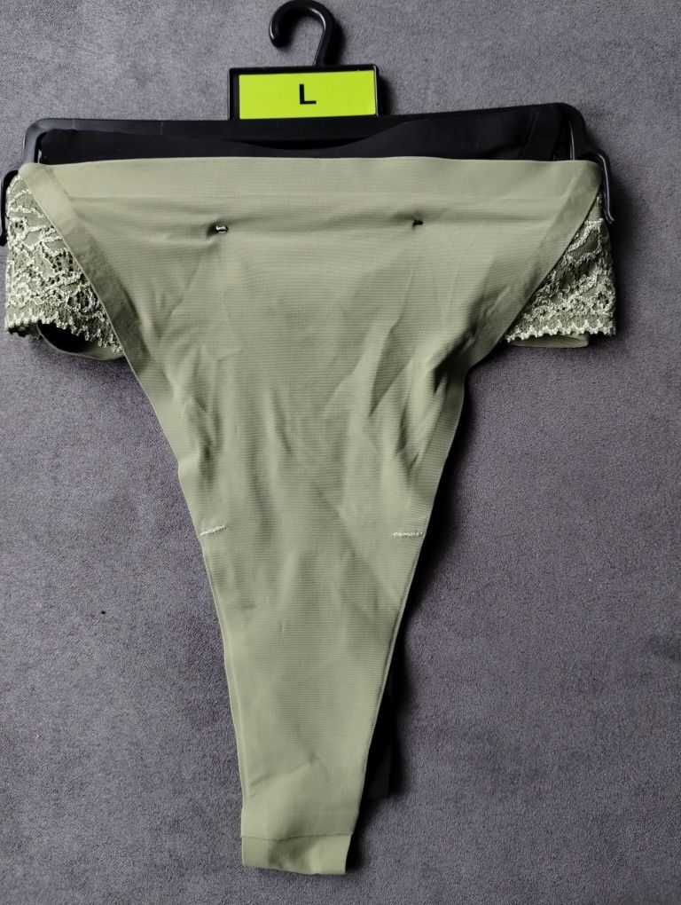 Stringi damskie Invisible Thong L 2pak