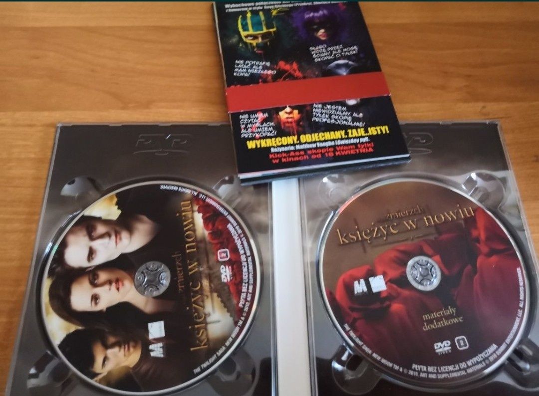 Zmierzch Księżyc w nowiu Edycja limitowana + plakat - 2 plyty dvd