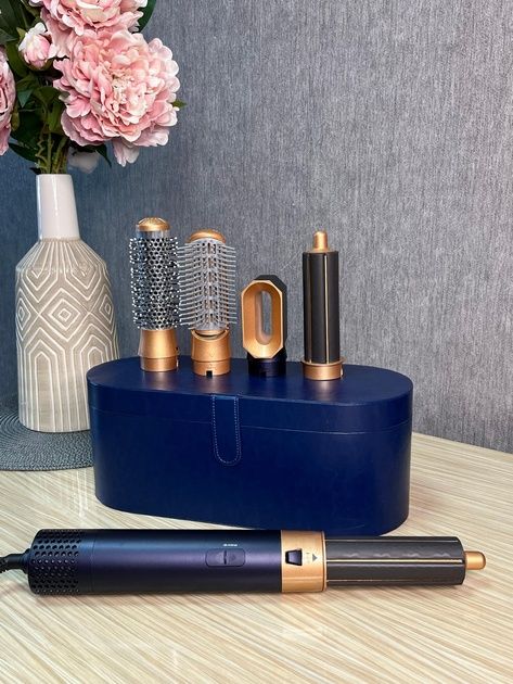 Фен стайлер для волос 5 в 1 + чохол Dys Hair Styler BLUE