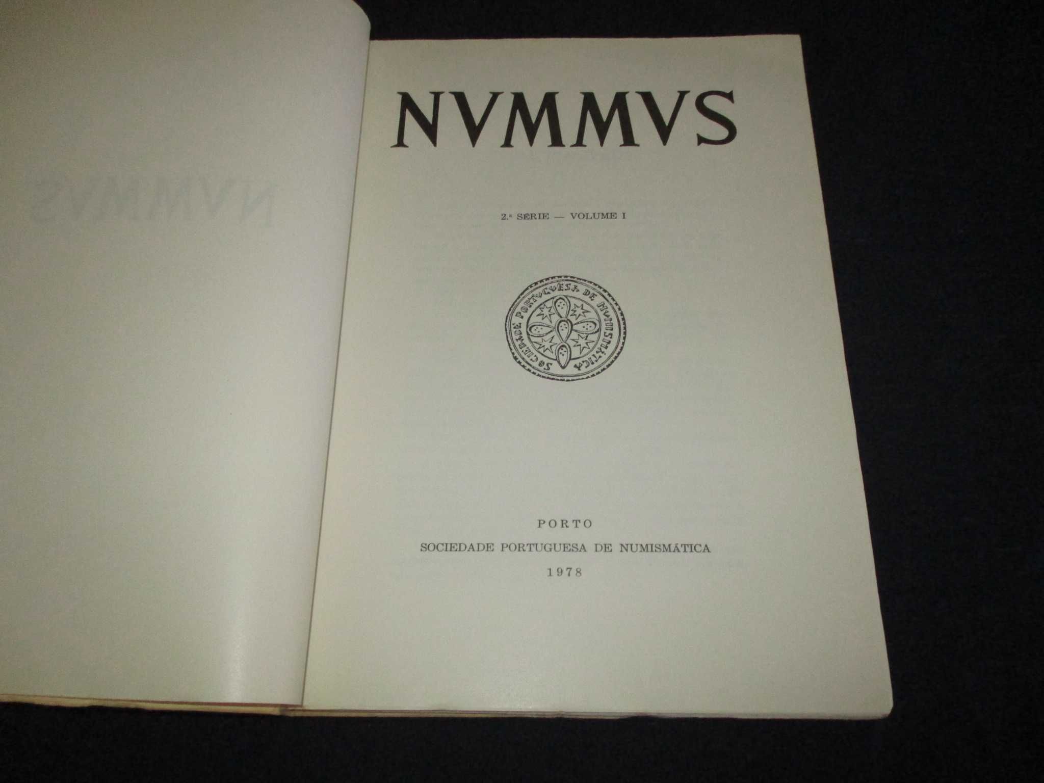 Livro Nummus Boletim Sociedade Numismática