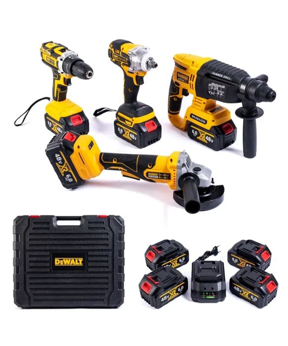 Набір DeWalt 4 акумулятора