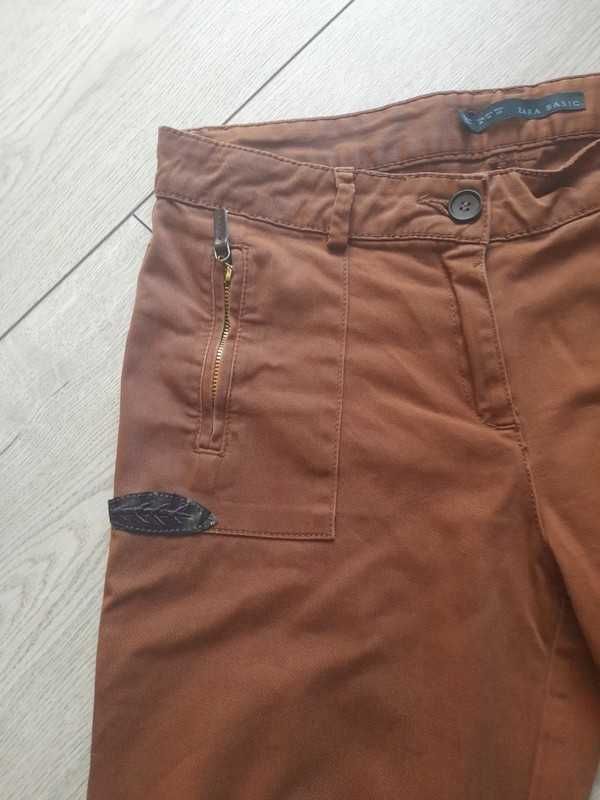 Spodnie damskie jeansowe Zara Basic