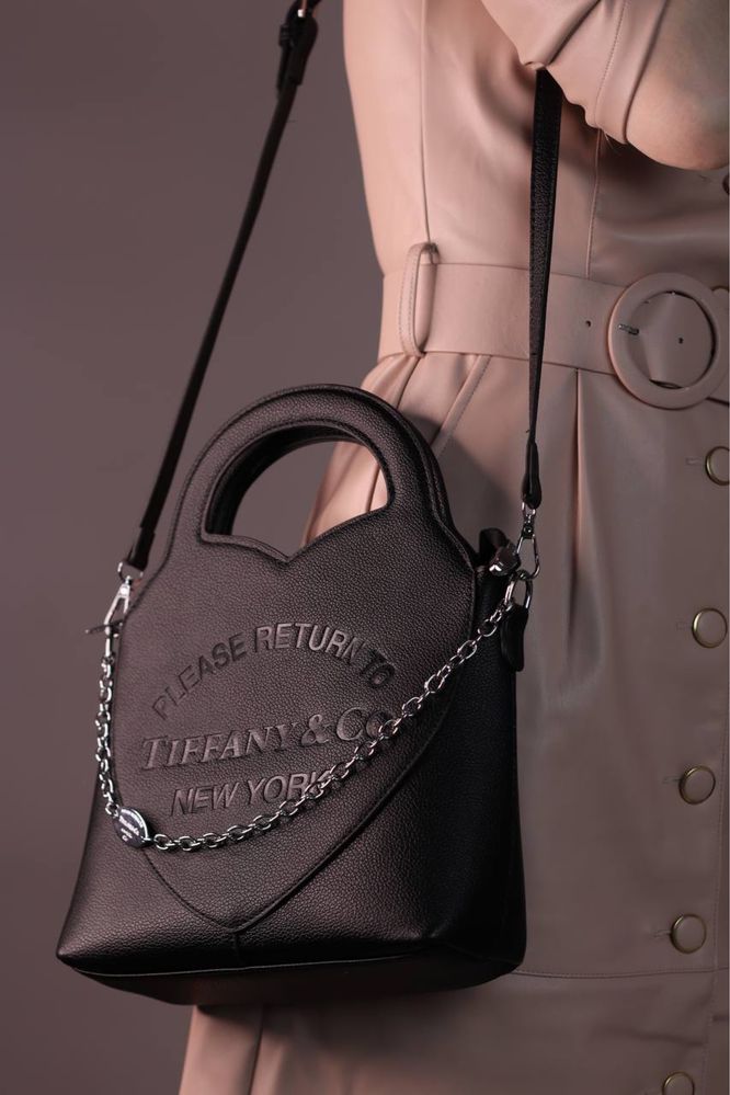 Mini torebka Tiffany&Co w kolorze czarnym