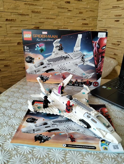 Конструктор Lego 76130 Stark Jet and the Drone Attack Серія Marvel