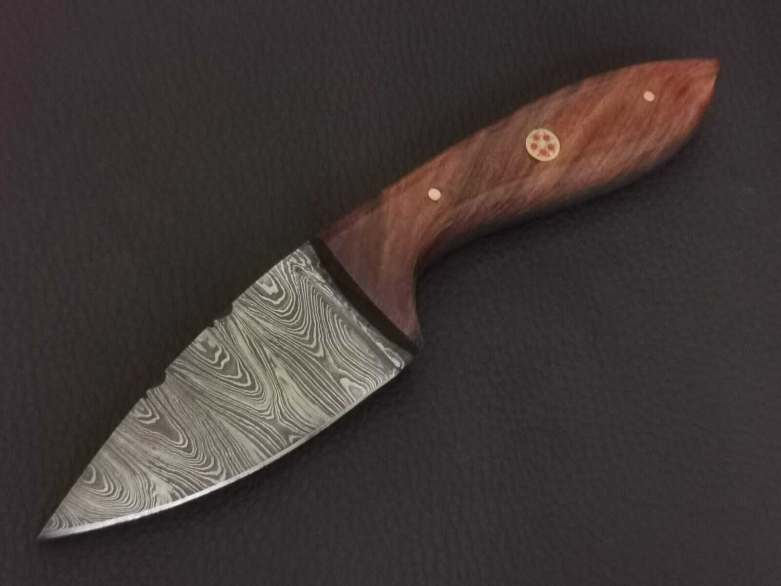 NÓŻ myśliwski kuchenny stal DAMASCEŃSKA DAMAST bushcraft