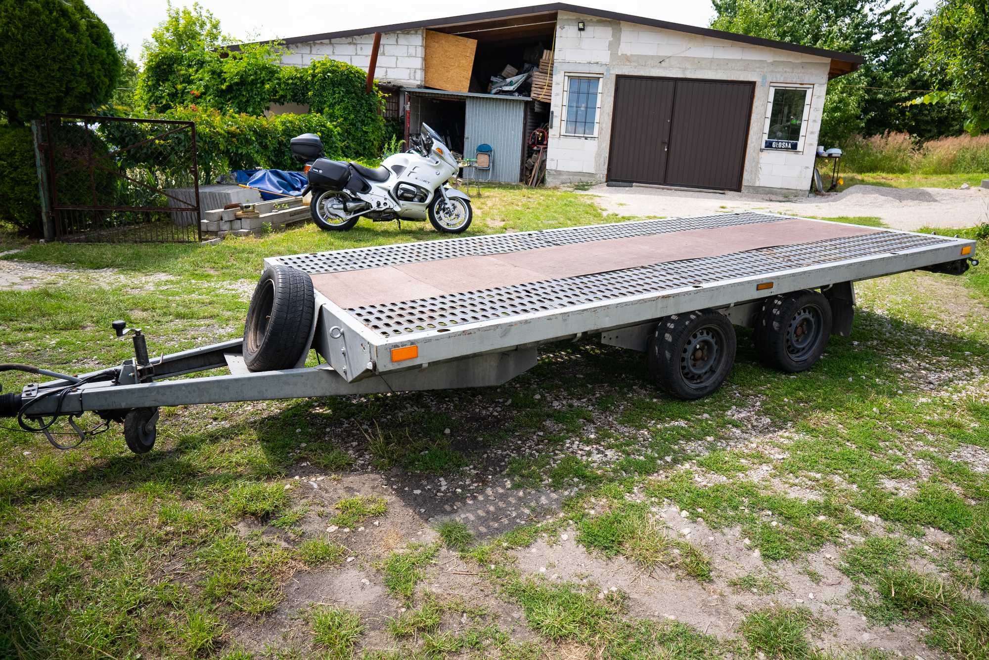 Laweta Platforma 4,2 x 2m DMC 2000 kg Przyczepa