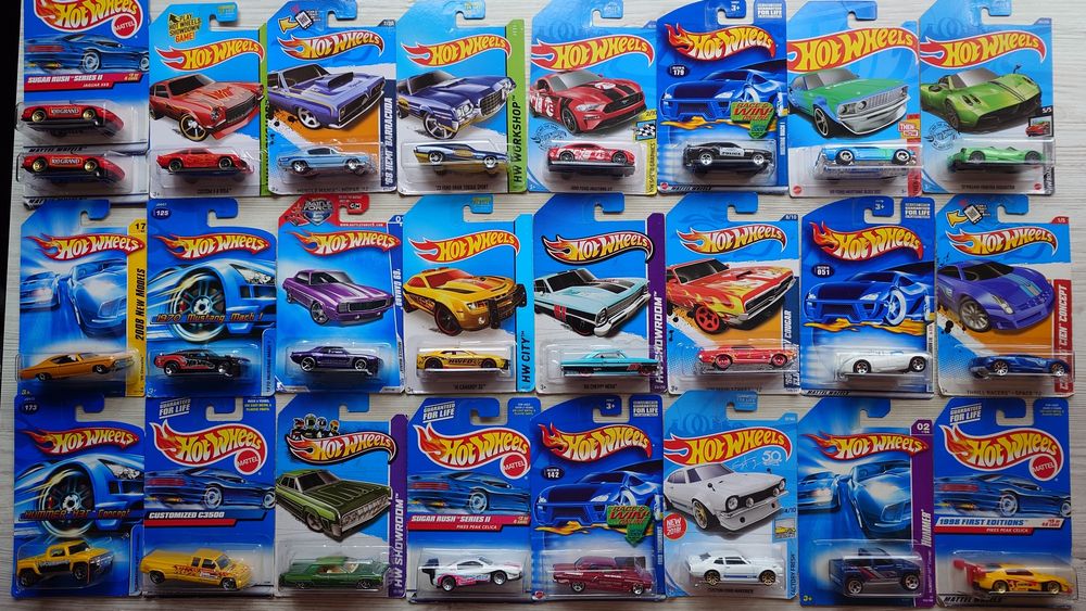 Машинки Hot Wheels, Matchbox