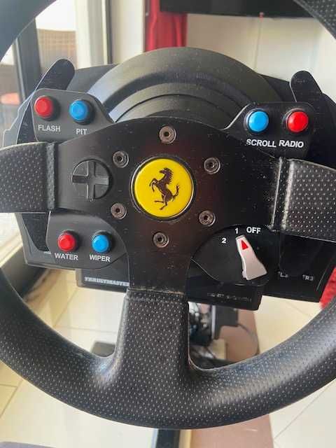 Jogo PSP F1 - Baket e volante pedais Ferrari F1 Pro com PSP4