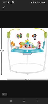 Kolorowy skoczek z dźwiękami Fisher-Price GWD42