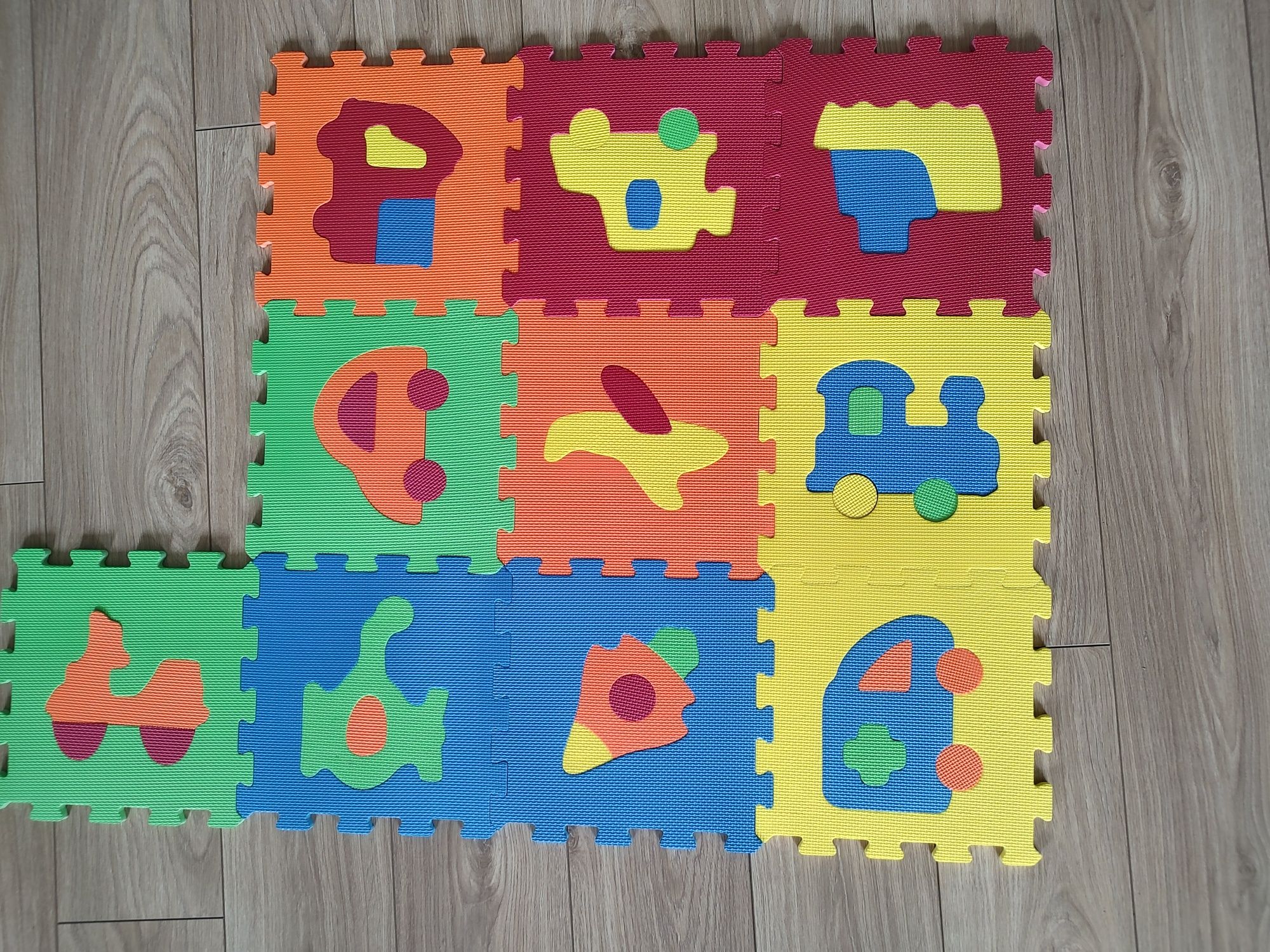 Puzzle na podłogę mata