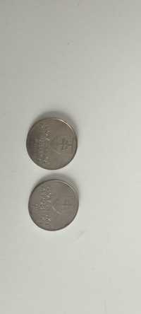 2 monety o wartości 2 koron słowackich 1993 r. każda