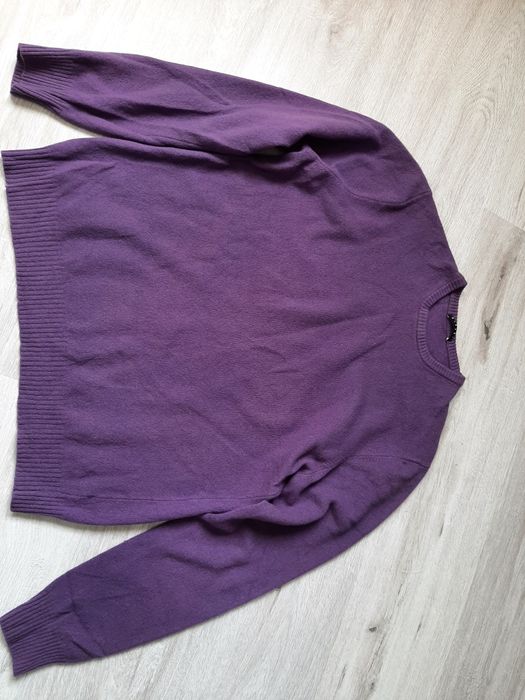 Sweter sisley fioletowy