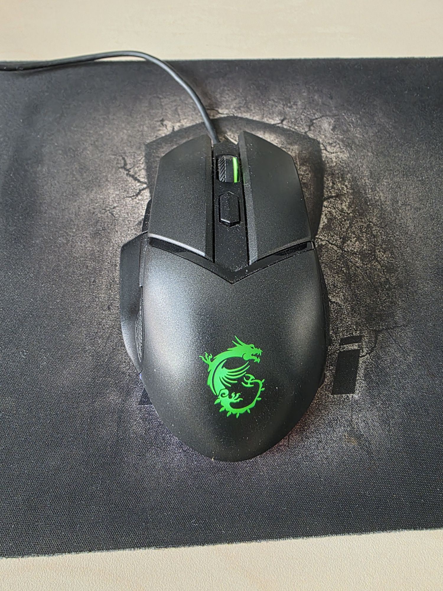 Миша MSI GM20 clutch + килимок MSI