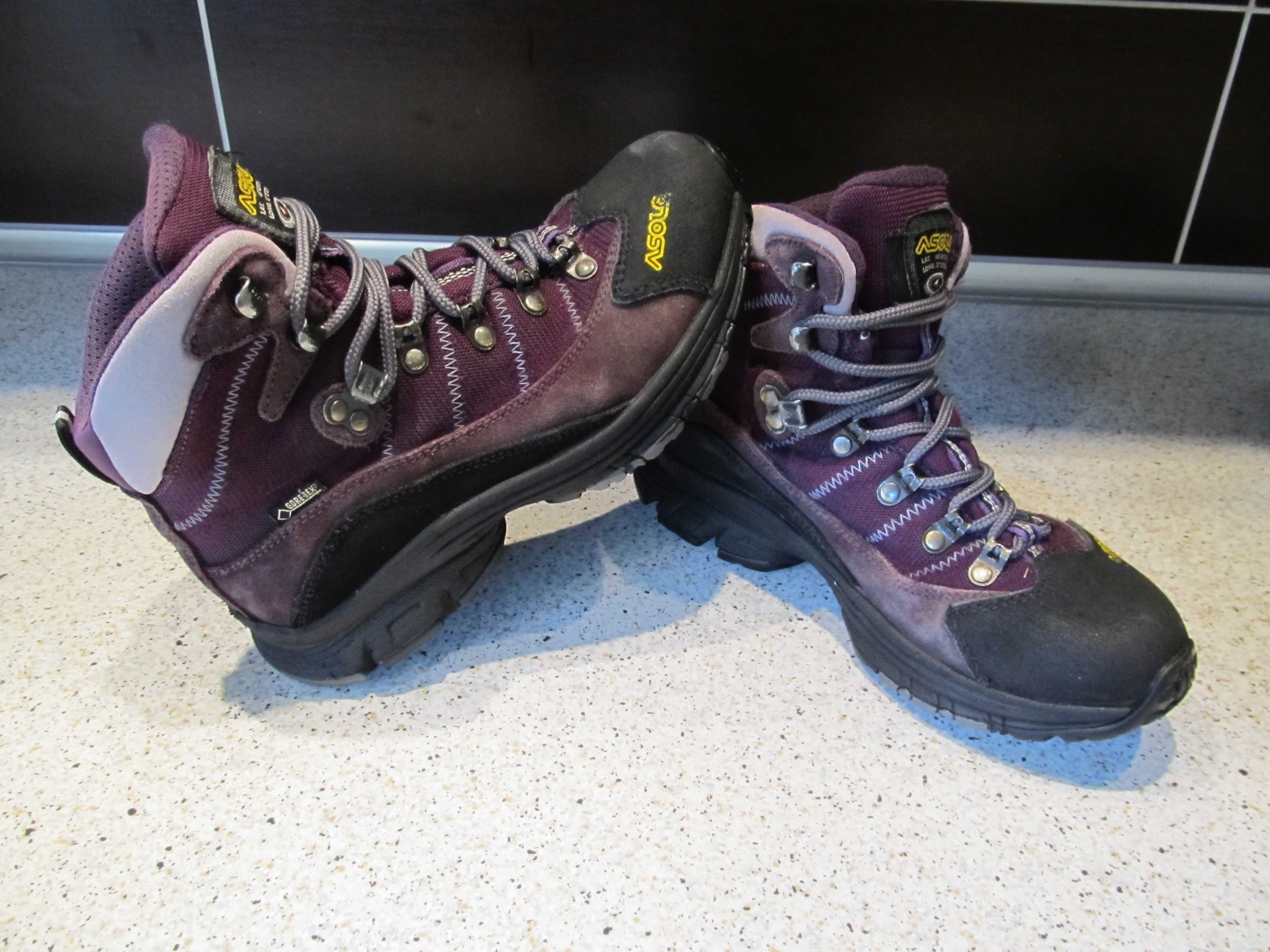 Buty Trekkingowe ASOLO GTX 37 i 1/2 Gore-tex turystyczne