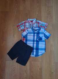 Летний набор/шорты/рубашка с коротким рукавом для мальчика
