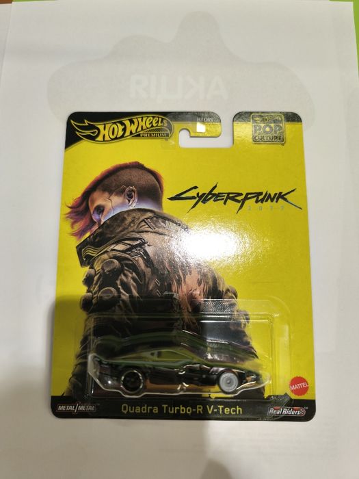Hot Wheels Premium Quadra Turbo-R V-Tech.
