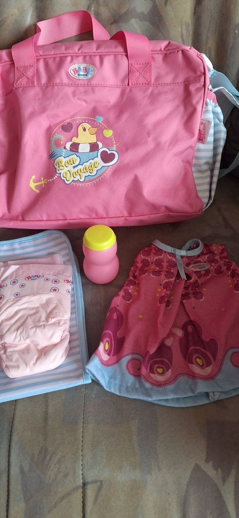 Baby Born Zapf Torba z przewijakiem Bon Voyage